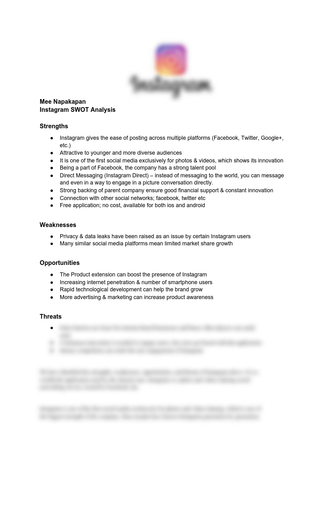 SWOT Analysis - Instagram.pdf_dwk2bwv8ue5_page1