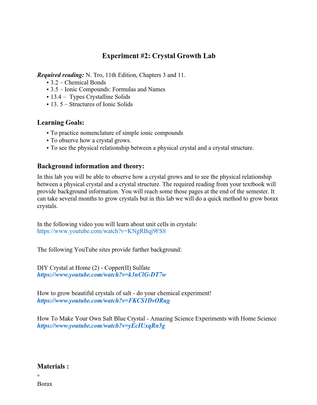 CHEM 1412 OL Exp2. Crystal Growth - Sp23.pdf_dwk792q7xbb_page1