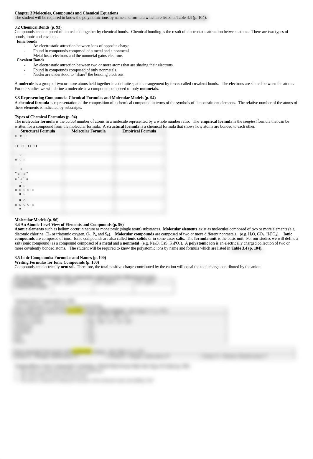 CHEM 100 - Worksheet Chapter 3.pdf_dwk8apn7w2f_page1