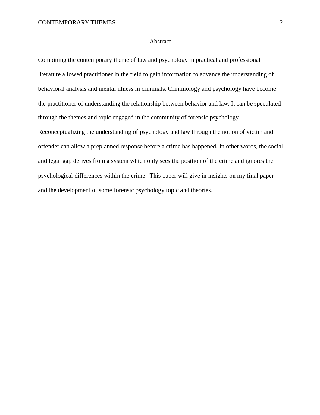 Contemporary Themes in Forensic Psychology.docx_dwkbeft9616_page2