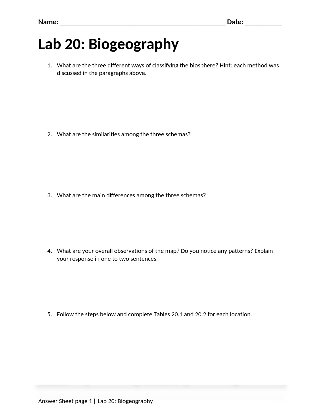 Lab 20. Biogeography (Answer Sheet).docx_dwknzqvrddm_page1