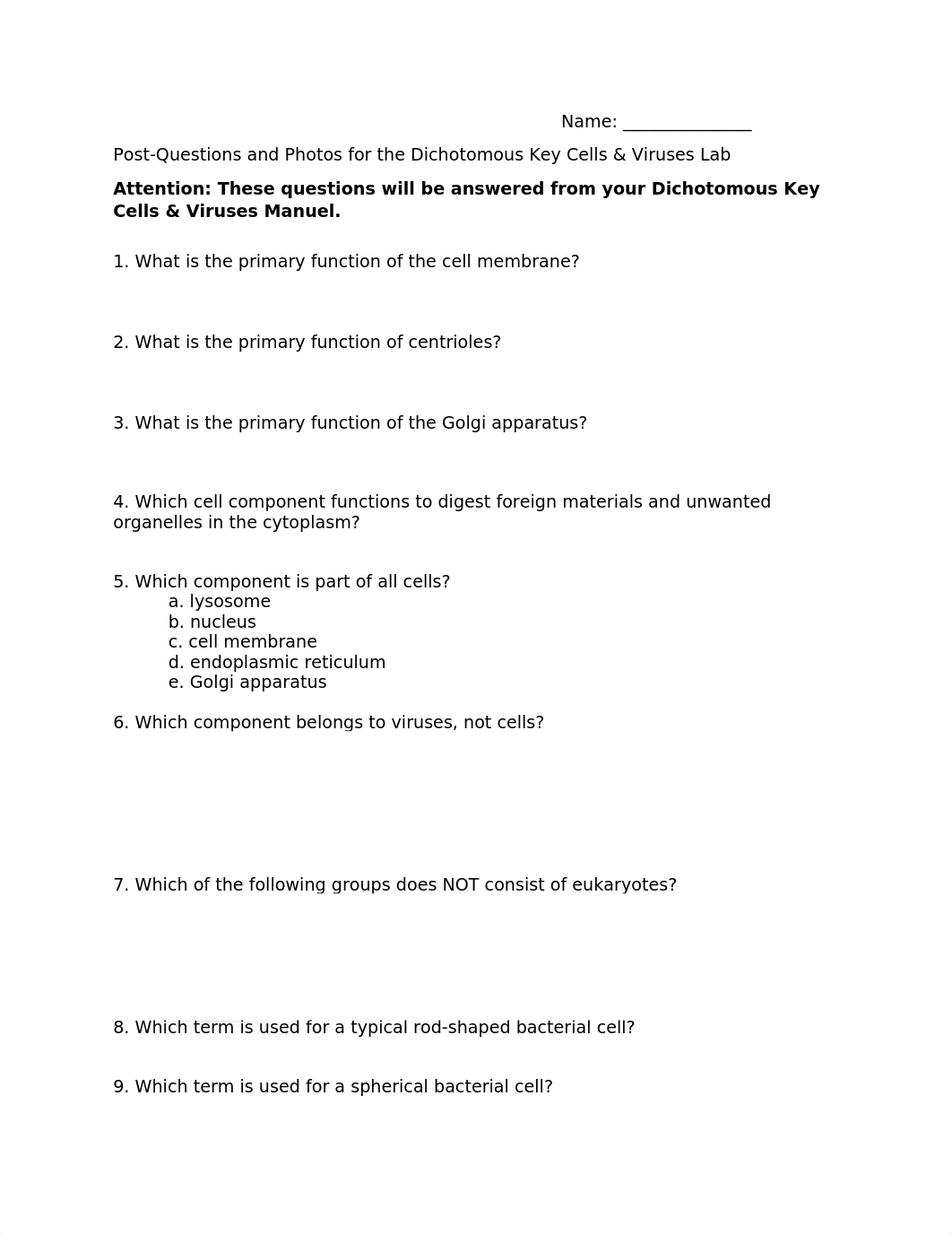 Dichotomous Key Cells & Viruses- Post Lab questions and photos.docx_dwl0u3gwwg2_page1