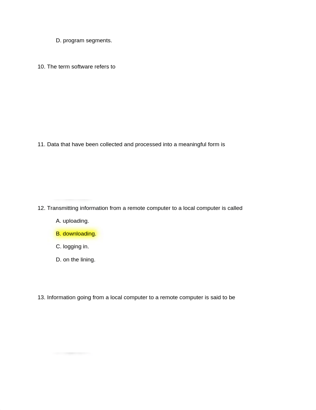 FINAL EXAM CIS101 COMPUTER LITERACY -Study Guide.docx_dwl4764zy1g_page3