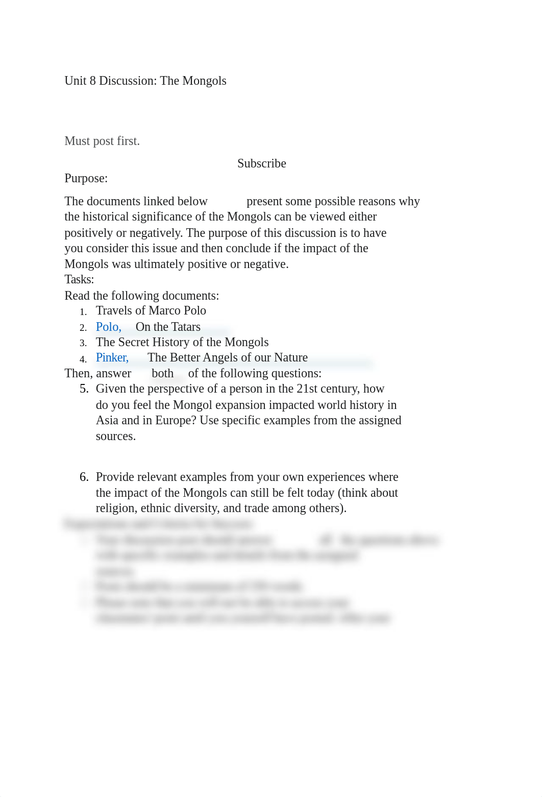 Unit 8 Discussion The Mongols.docx_dwlg53grtgg_page1