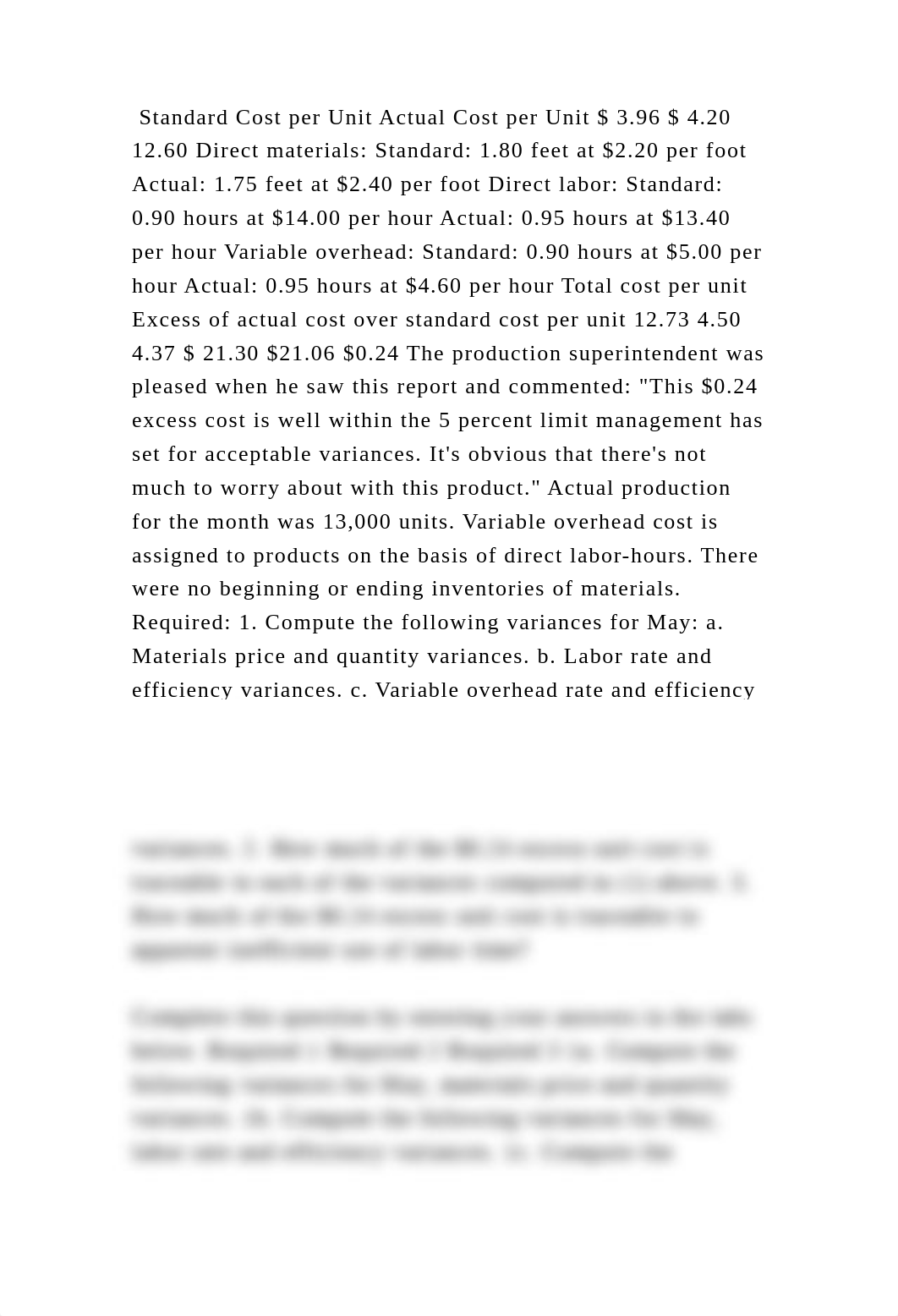 Standard Cost per Unit Actual Cost per Unit $ 3.96 $ 4.20 12.60 Direc.docx_dwli74o3mxa_page2