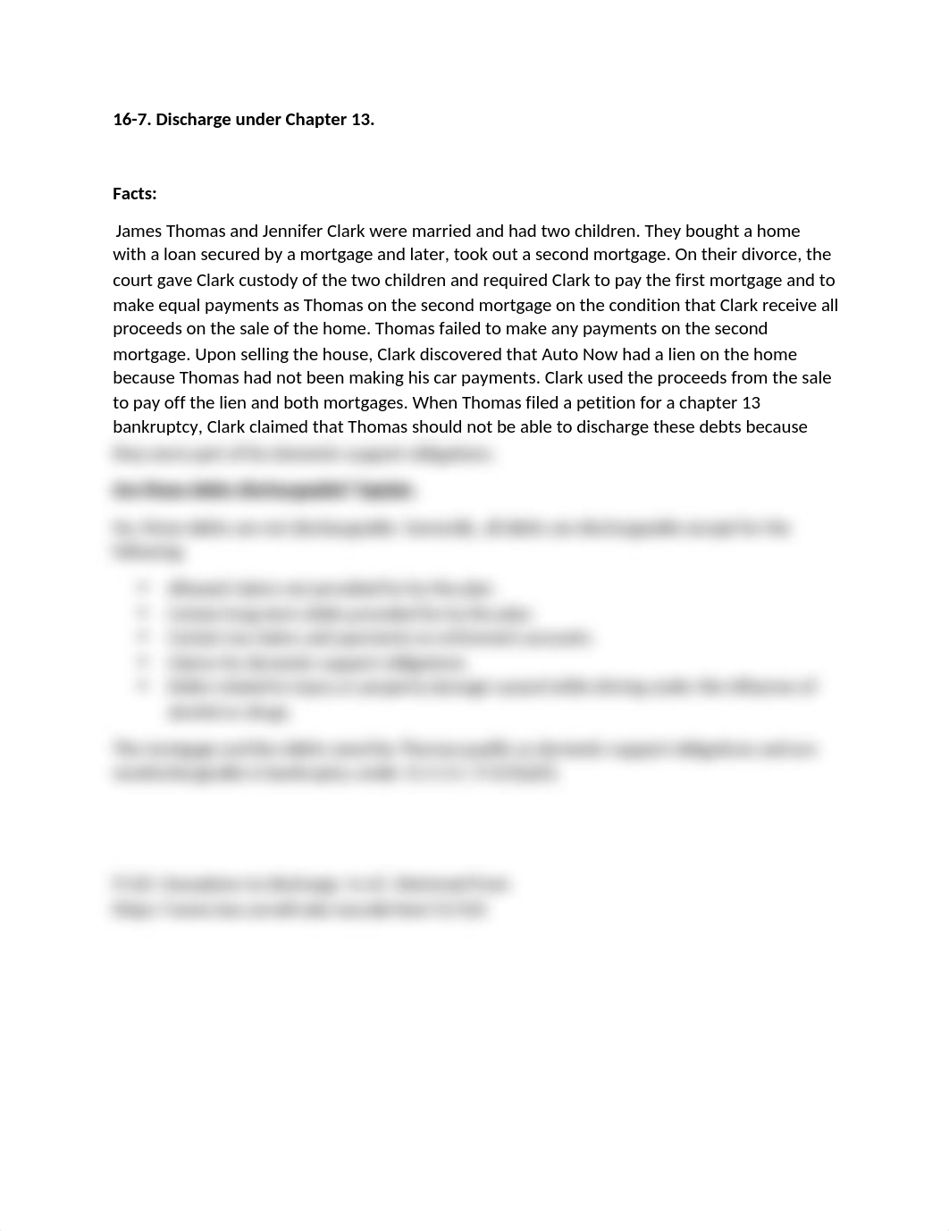 Case Problem 16-7 Discharge under Chapter 13.docx_dwlnms4xf9f_page1