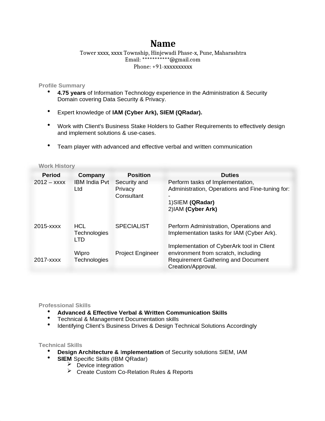 CyberArk Resume sample  3 year .docx_dwlxgmwge86_page1