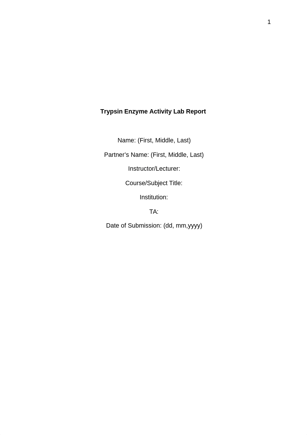 Trypsin Enzyme Activity Lab Report.docx_dwmhr9xfwl0_page1