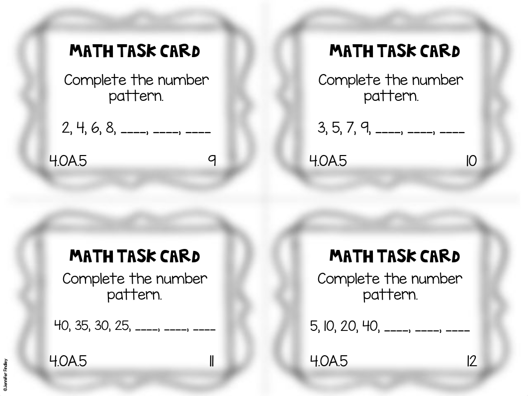 05 - 4.OA.5 4th Grade Math Task Cards.pdf_dwmmda6lstx_page5