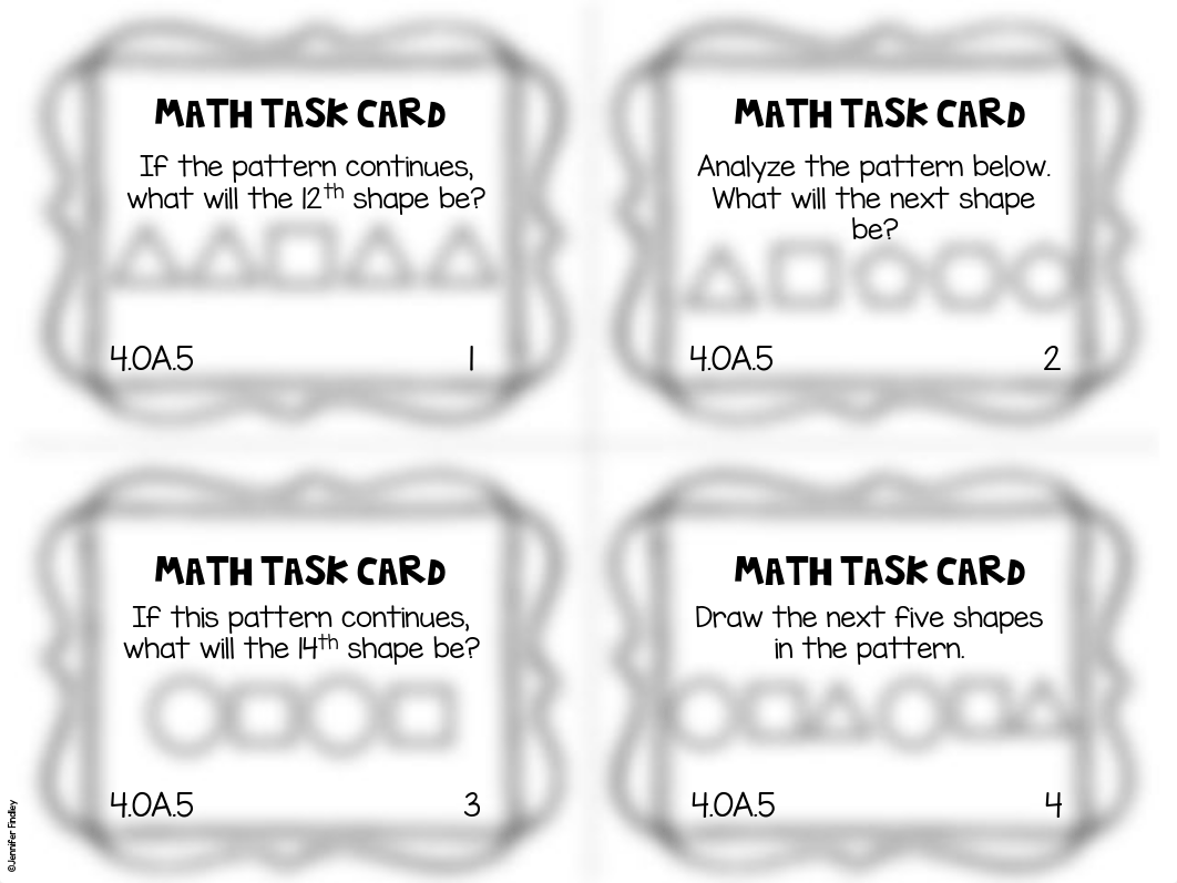 05 - 4.OA.5 4th Grade Math Task Cards.pdf_dwmmda6lstx_page3