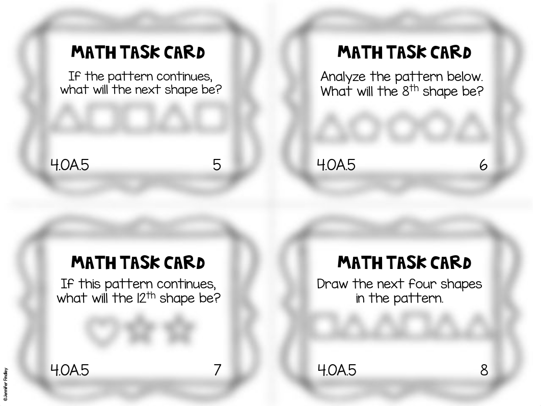 05 - 4.OA.5 4th Grade Math Task Cards.pdf_dwmmda6lstx_page4