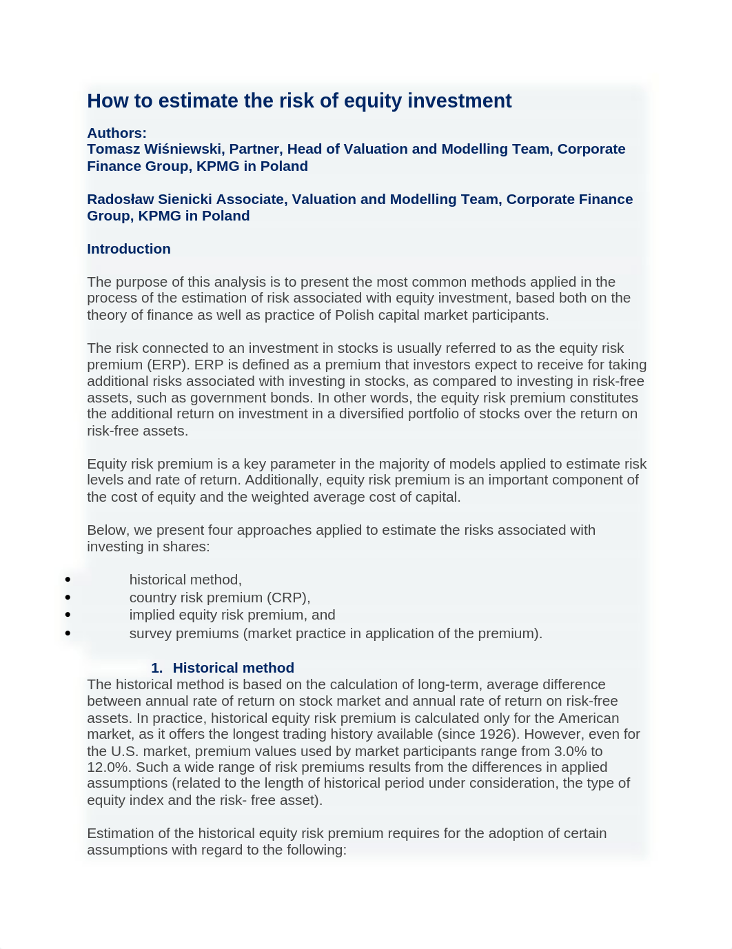 Lecture 2 Part 2 - How to estimate the risk of equity investment_dwmnff0h8y5_page1