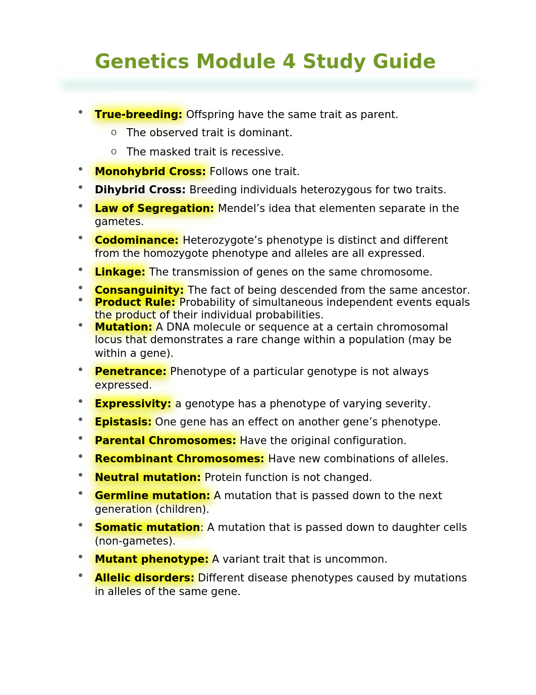 Genetics Module 4 Study Guide.docx_dwmz5uqckhh_page1