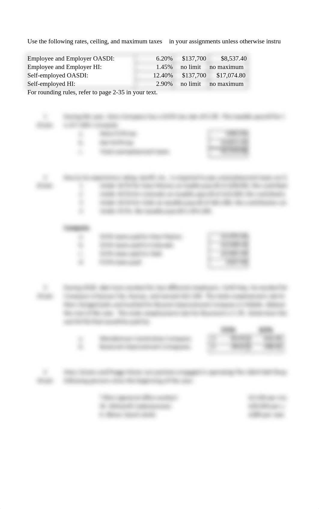 ACCT137 - Week 5 - FICA and Unemployment Taxes Assignment.xlsx_dwnlvewzqln_page2