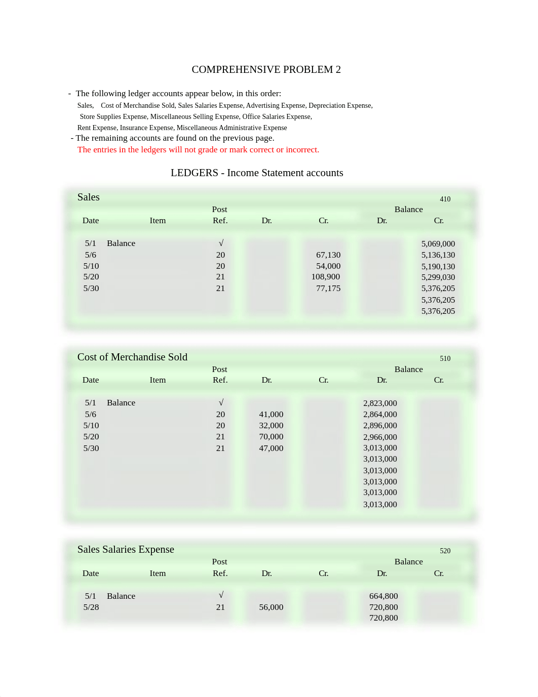 Continuing Problem General Ledger- Practice Assessment-1 (3) Mattson.xlsx_dwoa4azterf_page1