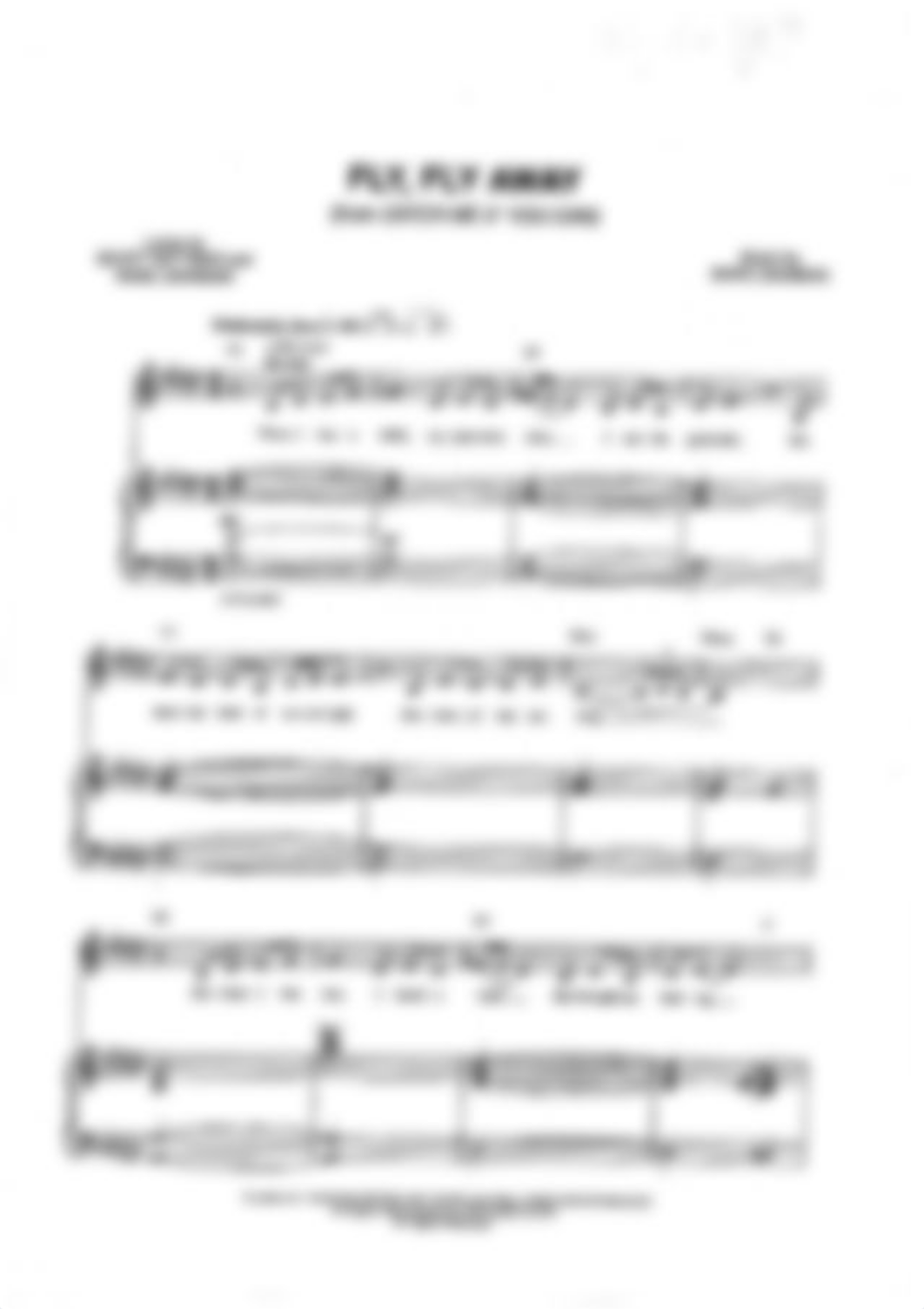 Fly, Fly Away - sheet music (Catch me if you can).pdf_dwotd7u5pzo_page1