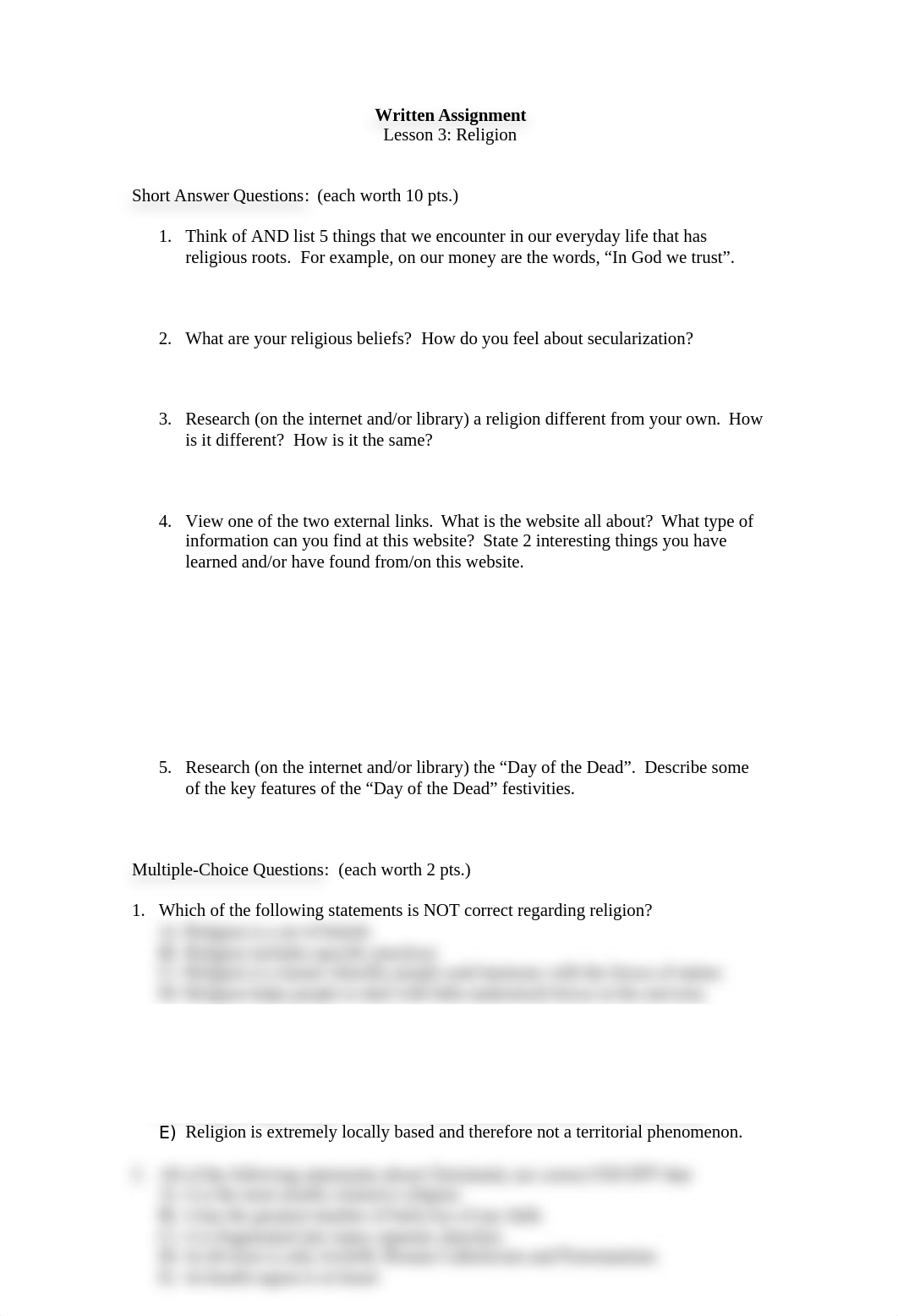 Lesson 3 - Religion Written Assignment.doc_dwpdq6q8qwl_page1