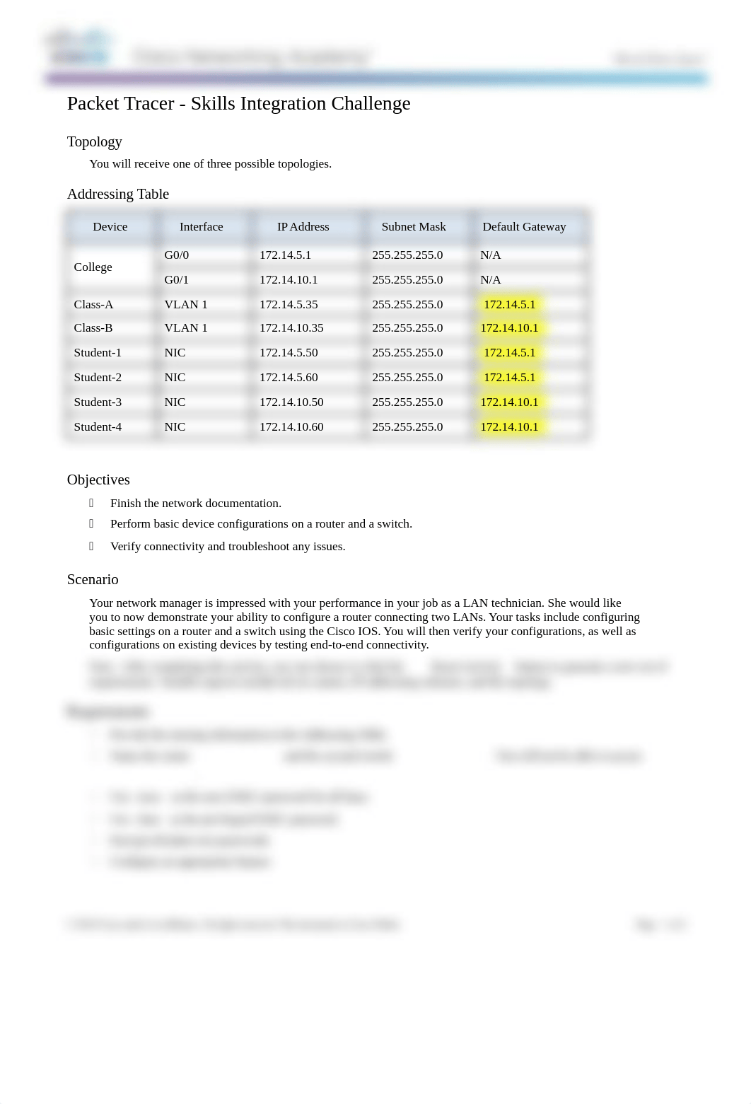 6.5.1.3 Packet Tracer Skills Integration Challenge.docx_dwpjderjp0e_page1