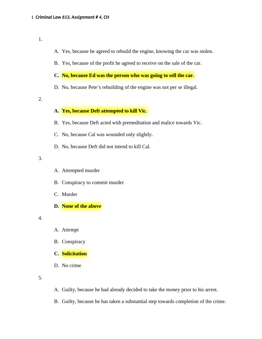 Criminal Law 613, Assignment #4, CH.docx_dwpk2x7pbi0_page1