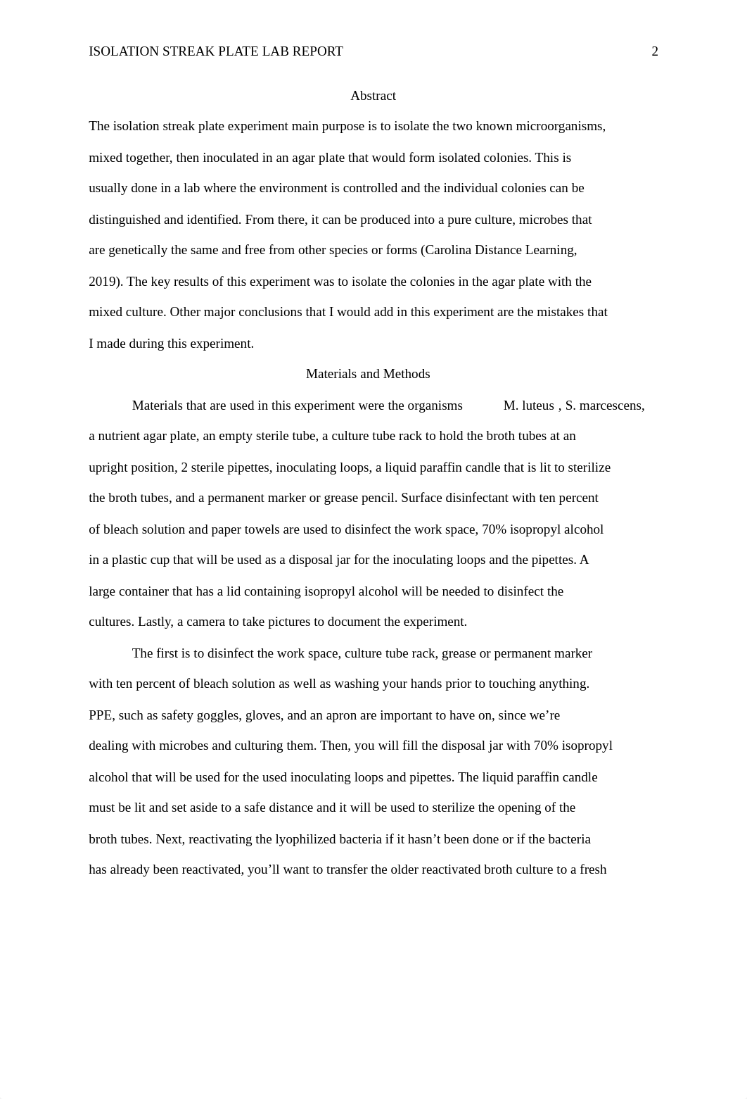 Isolation streak plate lab report.docx_dwpqy85vkjl_page2