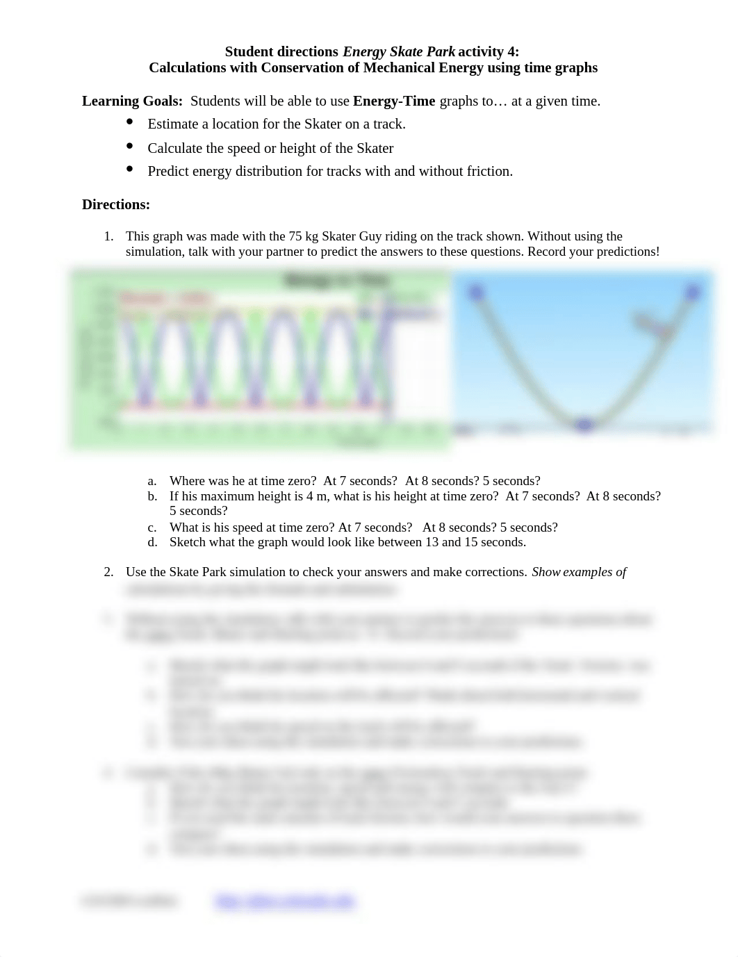 student directions for Energy Skate Park 4 times graphs_dwq8b9av01x_page1