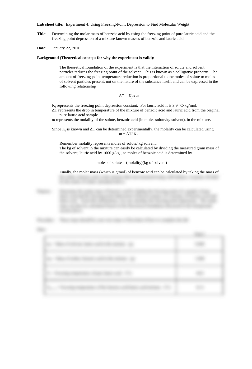 AP Lab 4 (Molar mass by freezing point depression)2010_dwqael8l5l7_page1