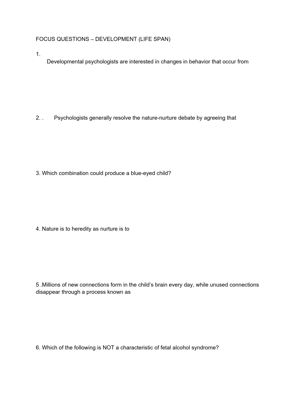 FOCUS QUESTIONS - DEVELOPMENT (LIFE SPAN).pdf_dwr0orzqbyn_page1