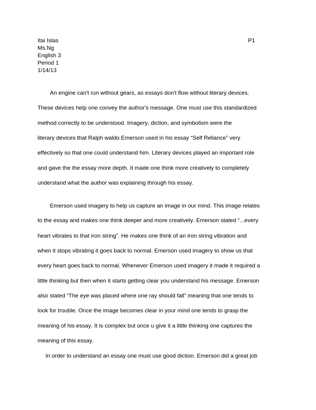 Itai Islas Period 1 English 3 Emerson Essay.docx_dwr5pgijqw4_page1