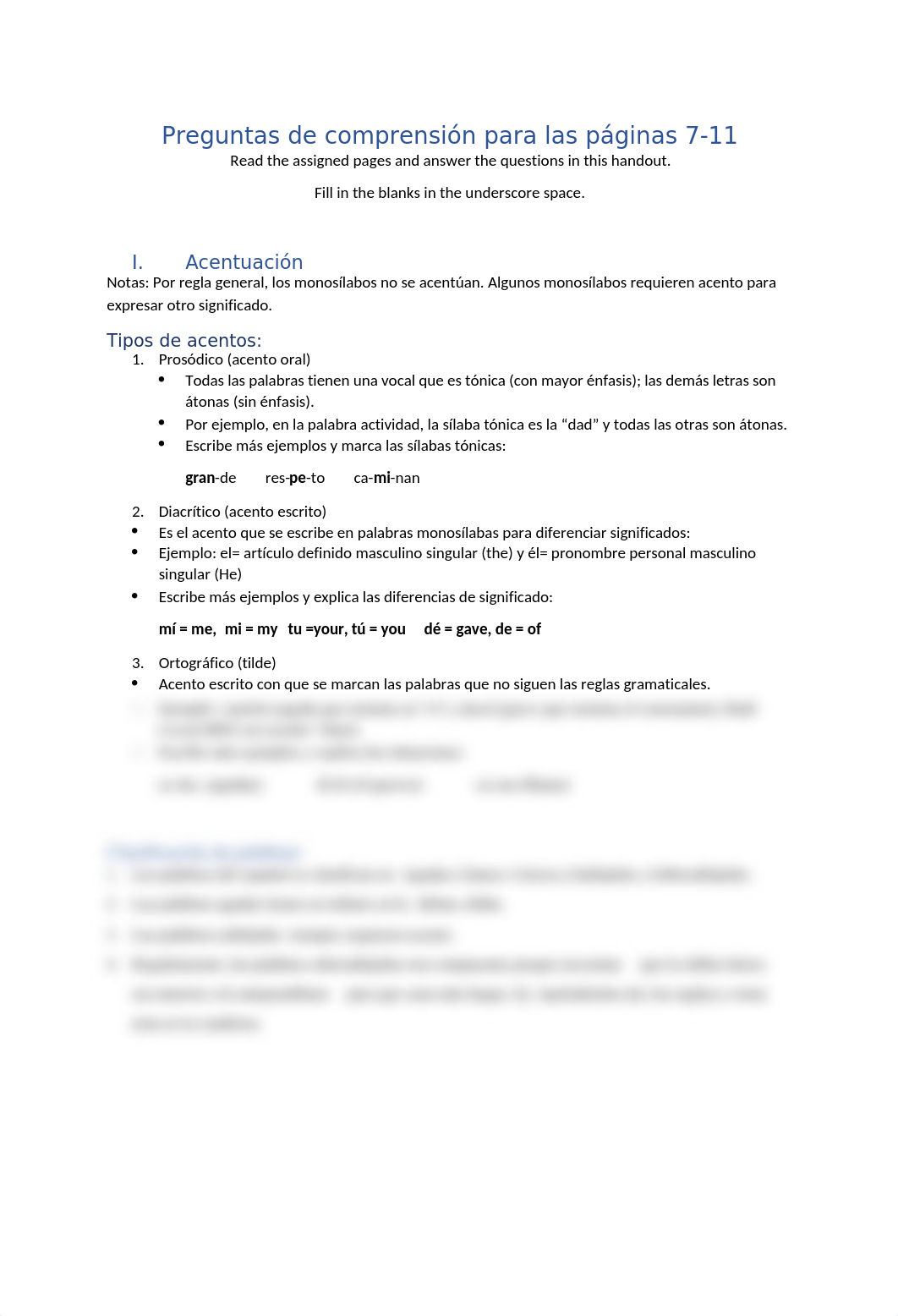 Preguntas de comprension. Week 2 Acentuación páginas 7-11.docx_dwrbwjm6a28_page1