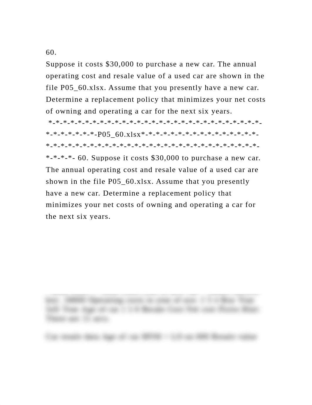 60.Suppose it costs $30,000 to purchase a new car. The annual oper.docx_dwrls60m43s_page2