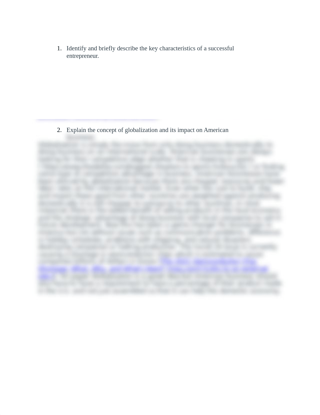 Explain the concept of globalization and its impact on American business..docx_dwrm3vyw03o_page1