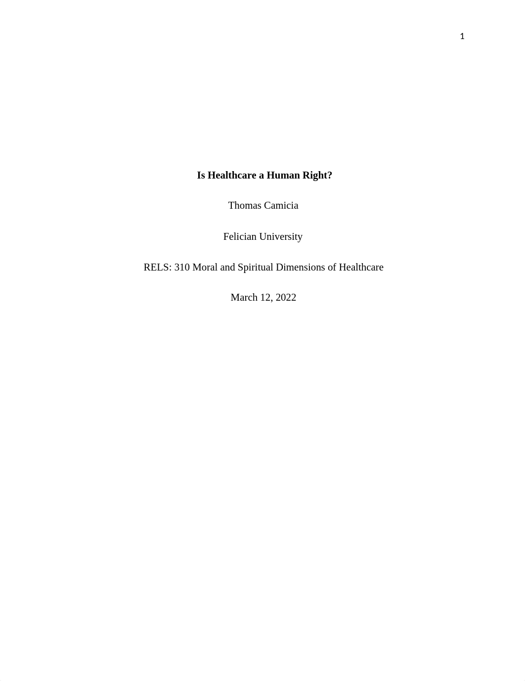 Is healthcare a human right 2.docx_dwrpzjqv9hn_page1