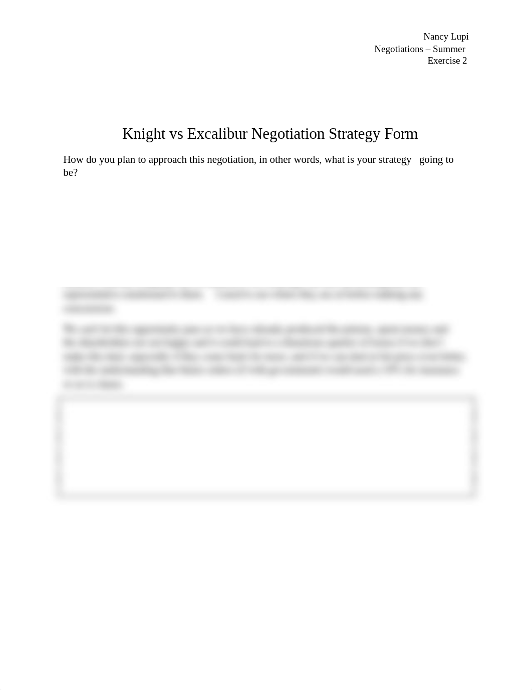 Knight vs Excalibur Negotiation Strategy Form.docx_dwrsa5radpb_page1
