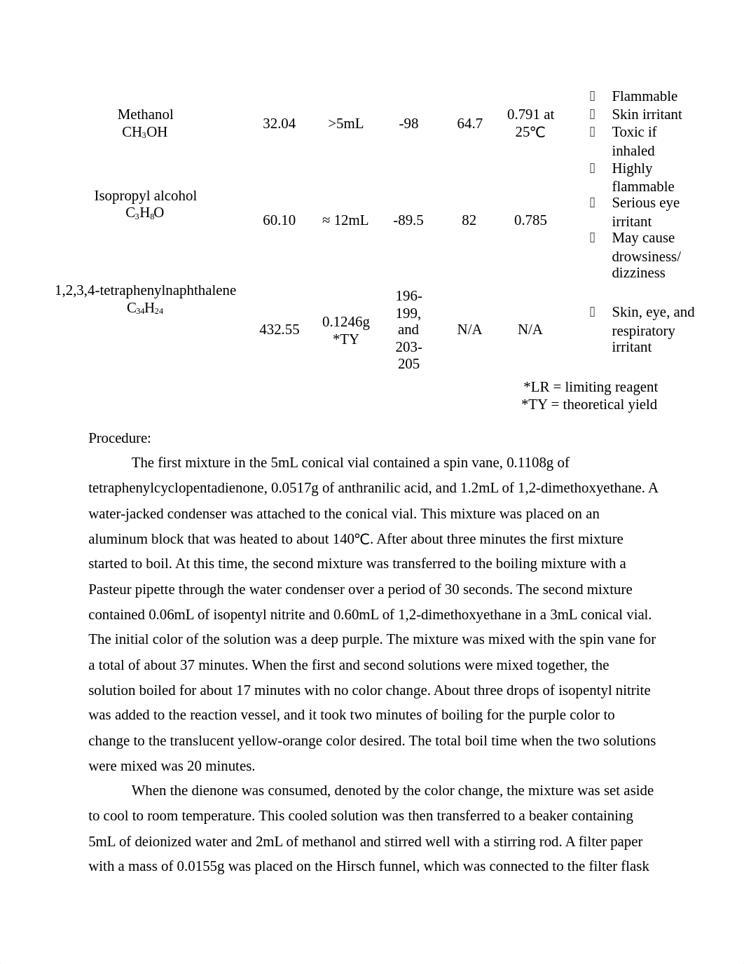 Diels-Alder Rxn Expt - lab report Chem 280B copy.docx_dwrtdczumc0_page2