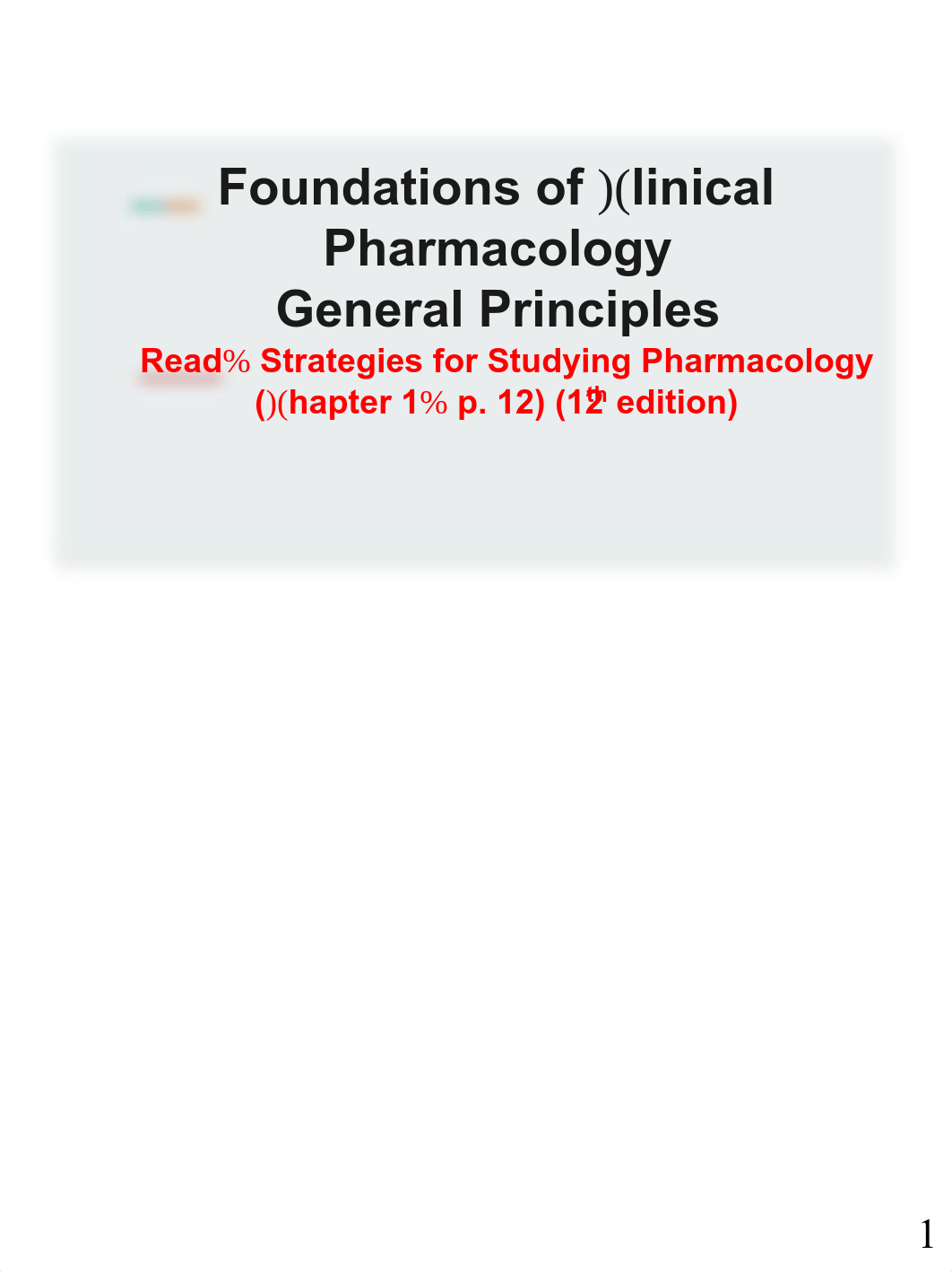 Foundations of Clinical Pharmacology _General Principles_Read_ Strategies for Studying Pharmacology_dwrvsu8a7qa_page1