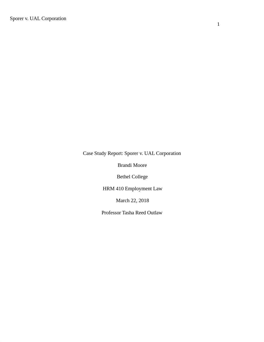 Week 2 Case Study Sporer v. UAL Corporation.doc_dwrvzs4zkws_page1