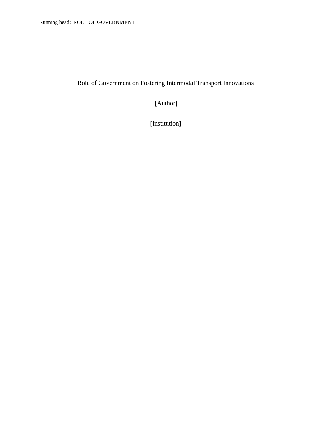 role of government on fostering intermodal transport innovations.docx_dws2v4gppoy_page1