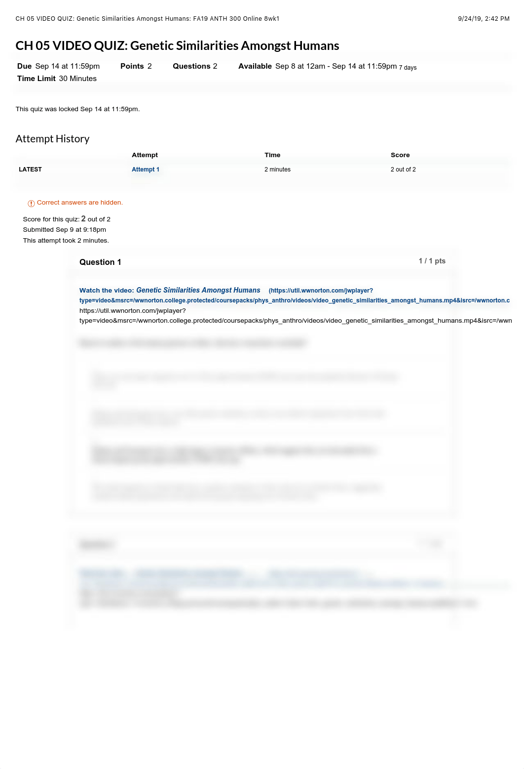 CH 05 VIDEO QUIZ_ Genetic Similarities Amongst Humans_ FA19 ANTH 300 Online 8wk1.pdf_dwsty4wrgqj_page1