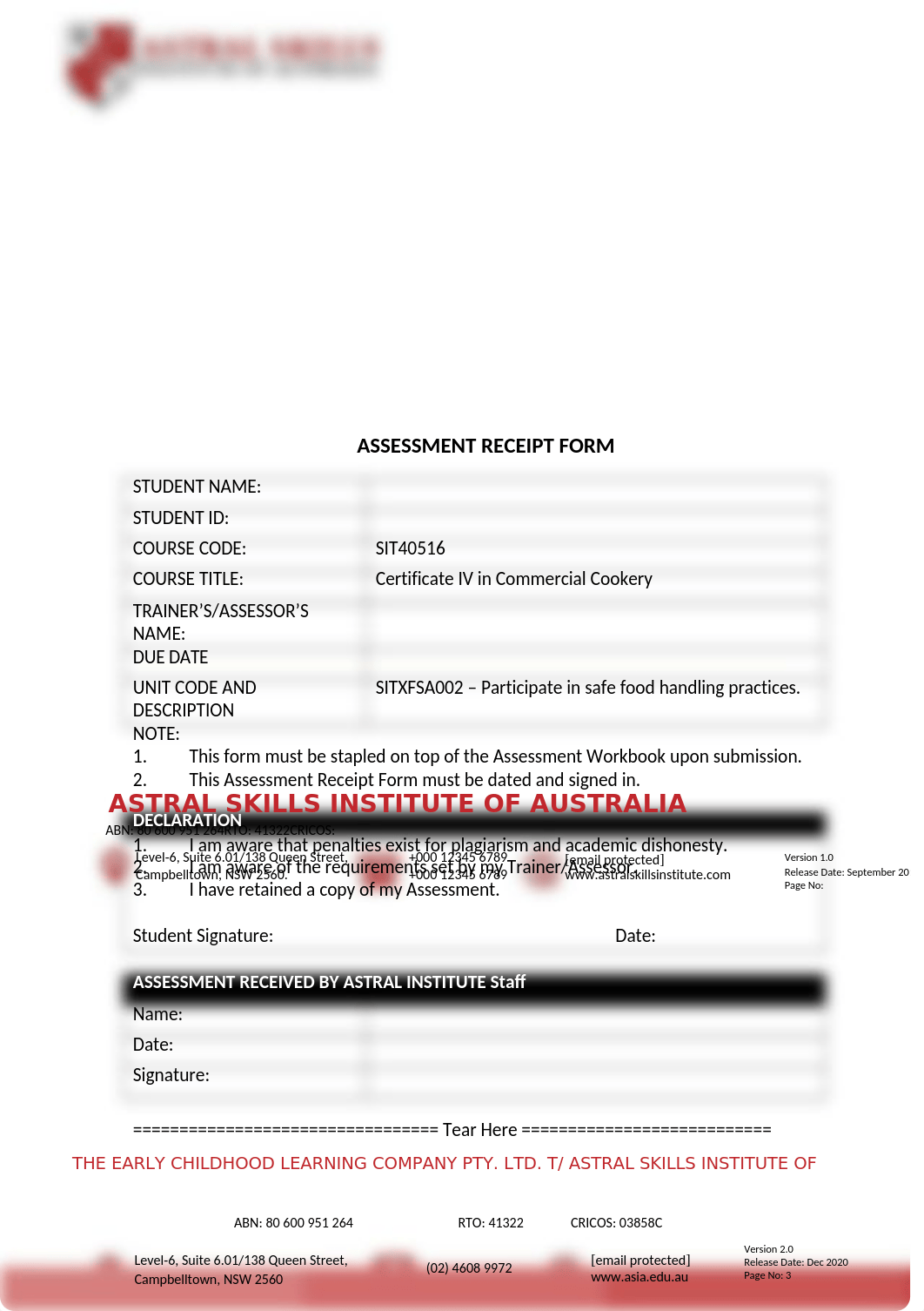 V2_SITXFSA002- Participate in safe food handling practices_Student Assessment Guide.docx_dwsxsjhok5c_page3