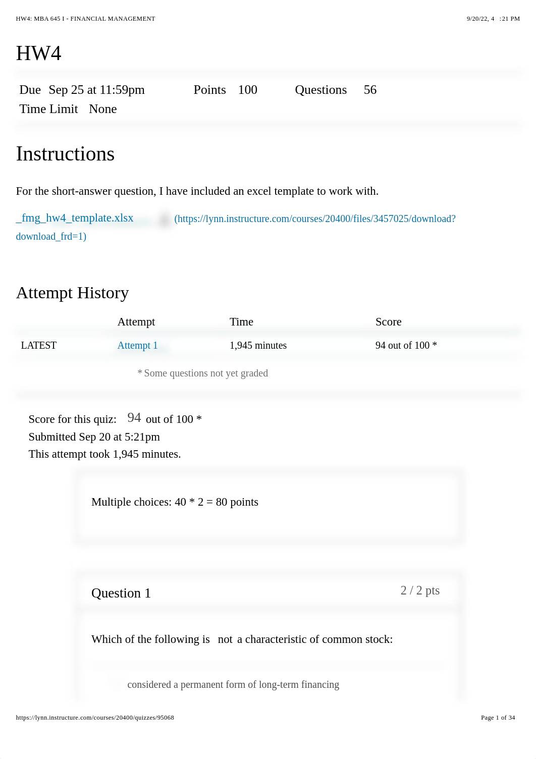 HW4: MBA 645 I - FINANCIAL MANAGEMENT.pdf_dwt0yghjpxn_page1