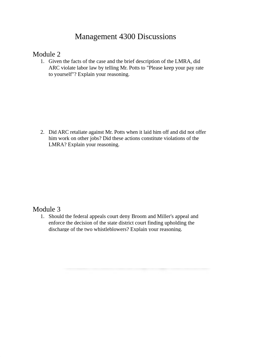 MGMT 4300 Discussions.docx_dwtbddb3pjy_page1