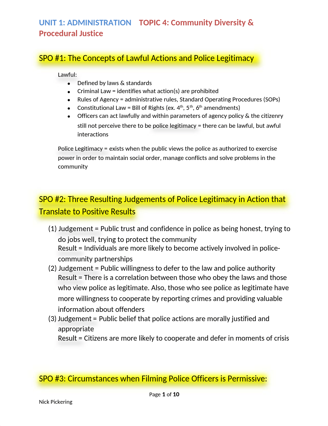 Unit 1 - Topic 4  Community Diversity & Procedural Justice SPOs.docx_dwtg2xymjx1_page1