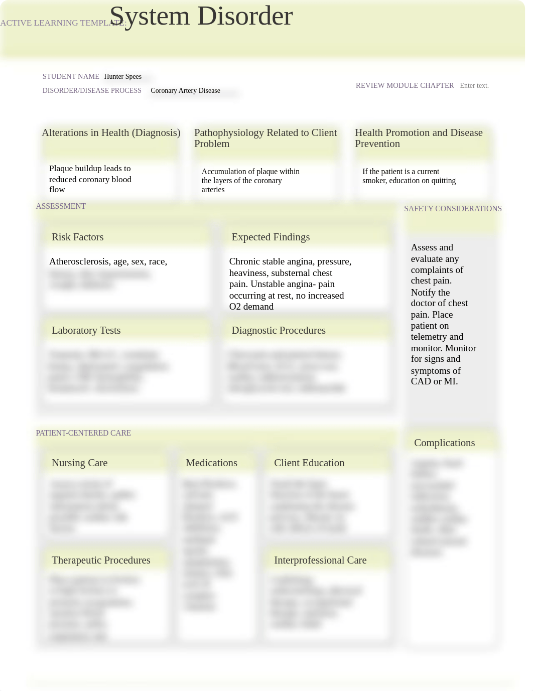 ATI Disorder Template Coronary Artery Disease.docx_dwtoa0f8aki_page1