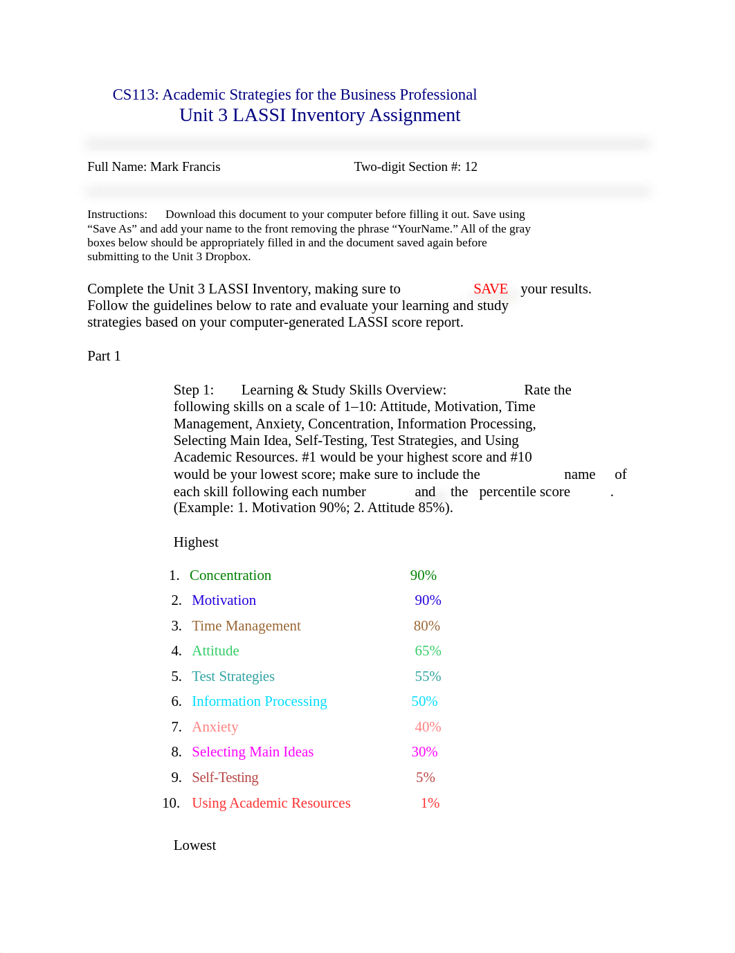 MarkFrancis_CS113-12_Unit-3_Assignment_LASSI Results.doc_dwttjep6luf_page1