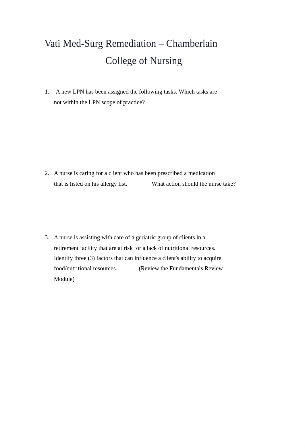 Vati Med-Surg Remediation - Chamberlain College of Nursing.docx_dwu0jddeni4_page1