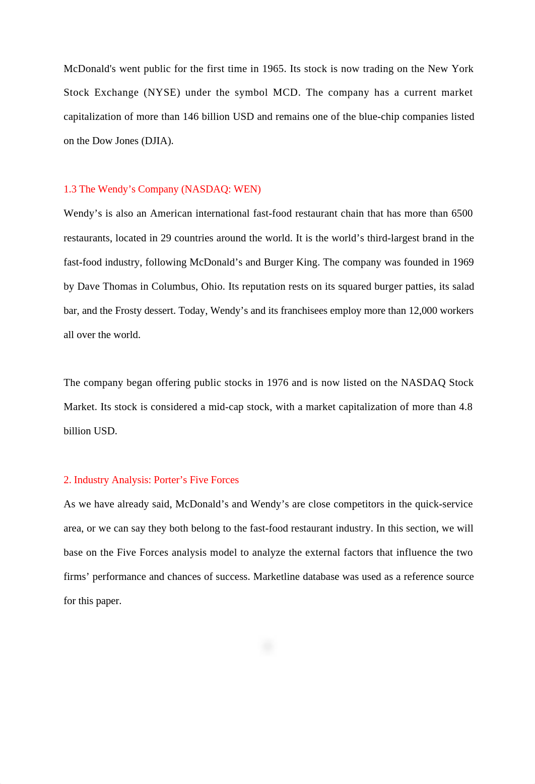 FIN 800 Project - McDonald's ^0 Wendy's.docx_dwu5aazso0c_page3