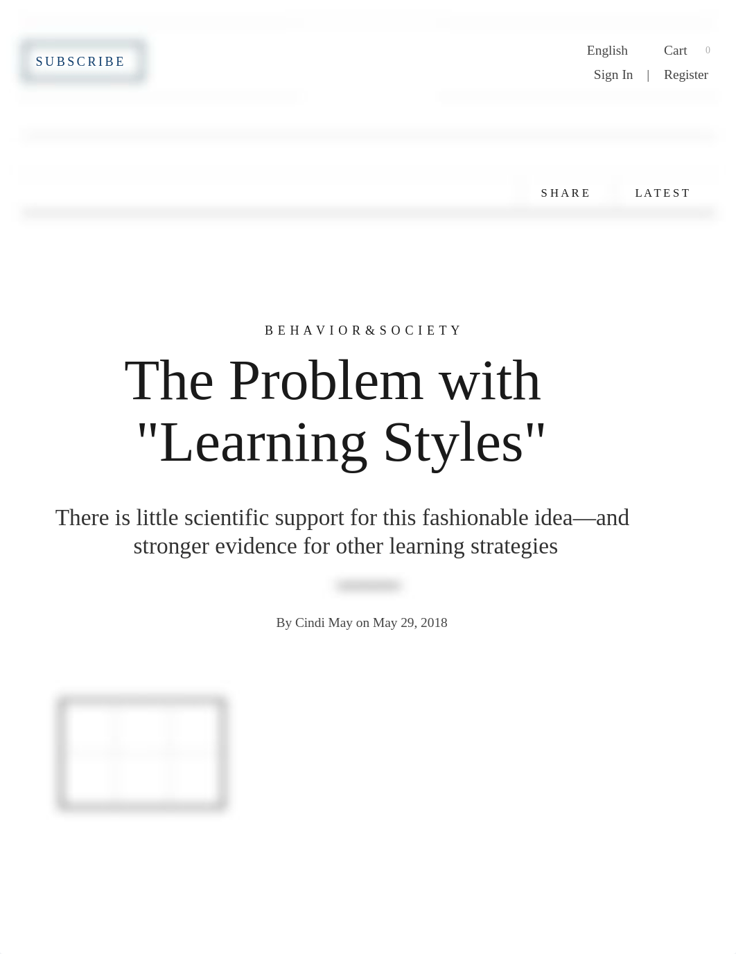 The Problem with "Learning Styles" - Scientific American.pdf_dwuh21i06gt_page1