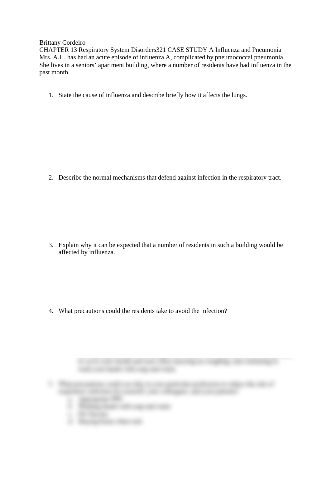 CHAPTER 13 CASE STUDY A Influenza and Pneumonia Brittany Cordeiro.docx_dwuol6mzd5p_page1