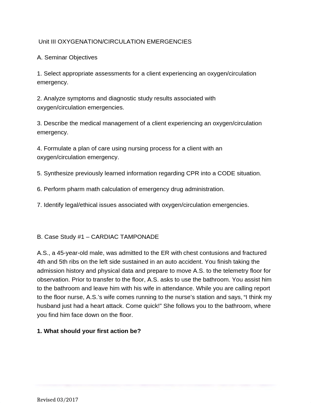 Circulation . Oxygenation Emergencies Seminar.doc_dwur68gwn1x_page1