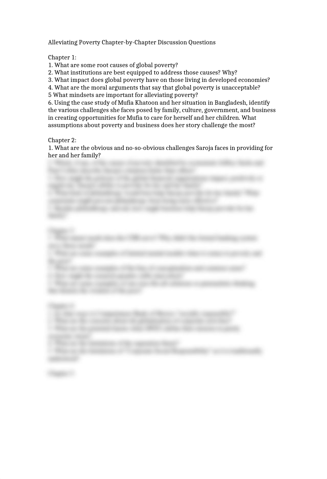 Alleviating Poverty Chapter Discussion Questions.docx_dwuskfl7eqo_page1